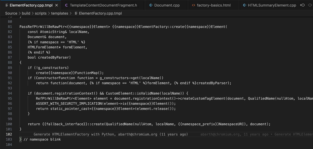 🏗️ Как используется паттерн простая фабрика в исходниках хромиума 2